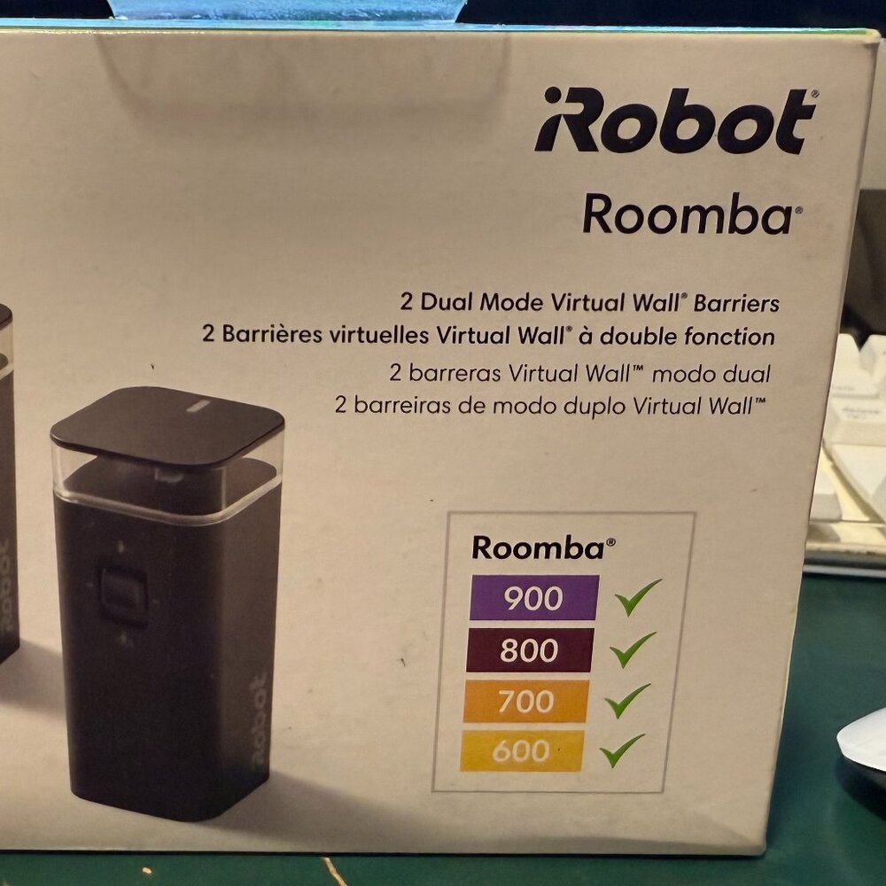 Roomba iRobot Set of 2 Dual Mode Virtual Wall Barriers 600-900